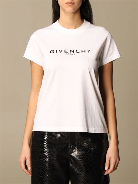 givenchy sleeve t shirt|givenchy t shirt women.